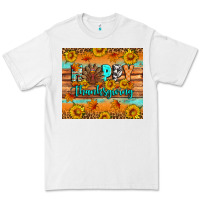 White Happy Thanksgiving Premium Tee - Artiststas