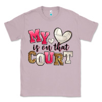 Lilac my heart is on that court volleyball Classic Tee - Zillion Design Studio