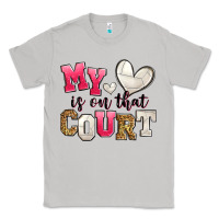 Moon Dust my heart is on that court volleyball Classic Tee - Zillion Design Studio