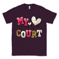 Plum my heart is on that court volleyball Classic Tee - Zillion Design Studio