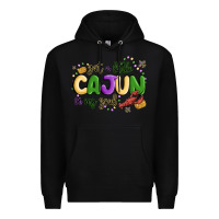 Black got a little cajun in my soul Premium Hoodie - MaliasSmallBusiness