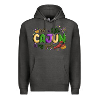 Charcoal Heather got a little cajun in my soul Premium Hoodie - MaliasSmallBusiness