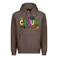 Coffee got a little cajun in my soul Premium Hoodie - MaliasSmallBusiness