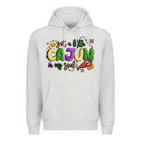 Dove Grey got a little cajun in my soul Premium Hoodie - MaliasSmallBusiness