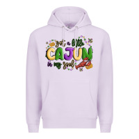 Lilac got a little cajun in my soul Premium Hoodie - MaliasSmallBusiness