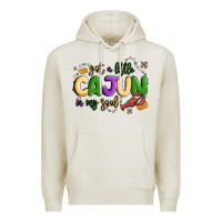Oatmeal Heather got a little cajun in my soul Premium Hoodie - MaliasSmallBusiness
