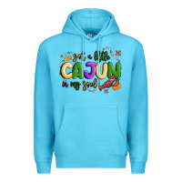 Ocean Blue got a little cajun in my soul Premium Hoodie - MaliasSmallBusiness