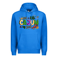 True Royal got a little cajun in my soul Premium Hoodie - MaliasSmallBusiness