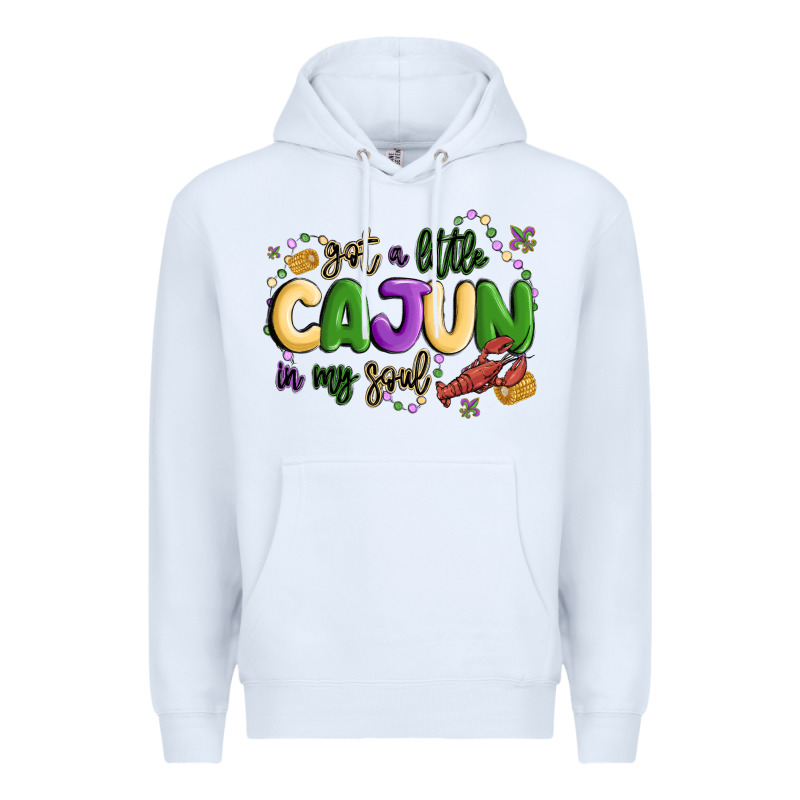 Got A Little Cajun In My Soul Premium Hoodie by MaliasSmallBusiness | Teevron