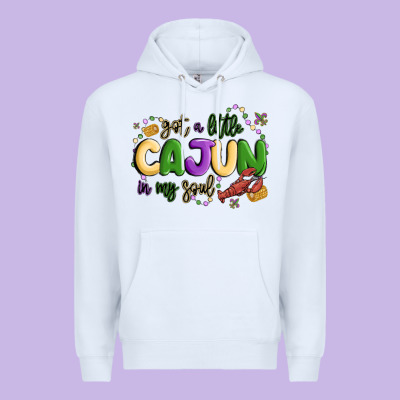 Got A Little Cajun In My Soul Premium Hoodie Designed By Maliassmallbusiness