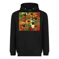 Black juneteenth sunflowers Heavyweight Hoodie - Artiststas