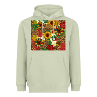 Matcha juneteenth sunflowers Heavyweight Hoodie - Artiststas