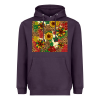 Plum juneteenth sunflowers Heavyweight Hoodie - Artiststas