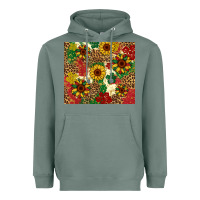 Sage juneteenth sunflowers Heavyweight Hoodie - Artiststas