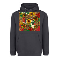 Smoke juneteenth sunflowers Heavyweight Hoodie - Artiststas