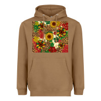 Toasted Coconut juneteenth sunflowers Heavyweight Hoodie - Artiststas