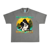 Tornado life is better with a border collie Urban Heavy Tee - texasbilliewilder