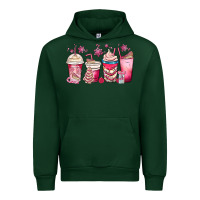 Forest Green christmas debbie cake white coffee cups Urban Hoodie - MaliasSmallBusiness