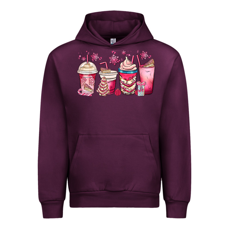 Christmas Debbie Cake White Coffee Cups Urban Hoodie by MaliasSmallBusiness | Teevron
