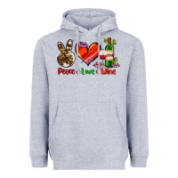 Heather Grey peace love wine Heavyweight Hoodie - AdoDesignShop