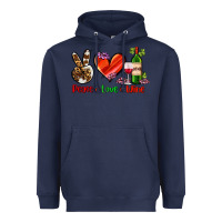 Navy peace love wine Heavyweight Hoodie - AdoDesignShop