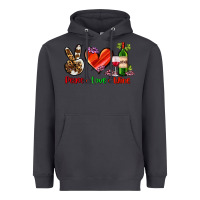 Smoke peace love wine Heavyweight Hoodie - AdoDesignShop