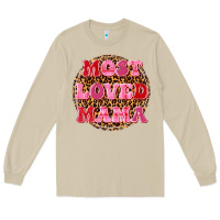 Mushroom most loved mama Long Sleeve Tee - texasbilliewilder