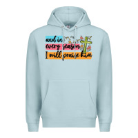 Blue Mist and in every season i will praise him Premium Hoodie - MaliasSmallBusiness
