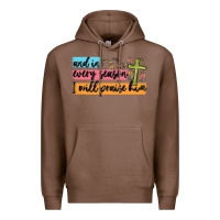 Chestnut and in every season i will praise him Premium Hoodie - MaliasSmallBusiness