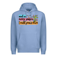 Colony Blue and in every season i will praise him Premium Hoodie - MaliasSmallBusiness