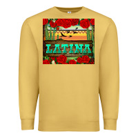 Antique Gold latina tumbler Premium Sweatshirt - BundleAndBundleShop