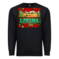 Black latina tumbler Premium Sweatshirt - BundleAndBundleShop