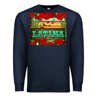 Navy latina tumbler Premium Sweatshirt - BundleAndBundleShop
