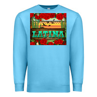 Ocean Blue latina tumbler Premium Sweatshirt - BundleAndBundleShop