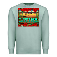 Seafoam latina tumbler Premium Sweatshirt - BundleAndBundleShop