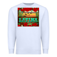 White latina tumbler Premium Sweatshirt - BundleAndBundleShop