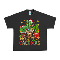 Pigment Black christmas cactus merry cactmas Urban Heavy Tee - Zillion Design Studio