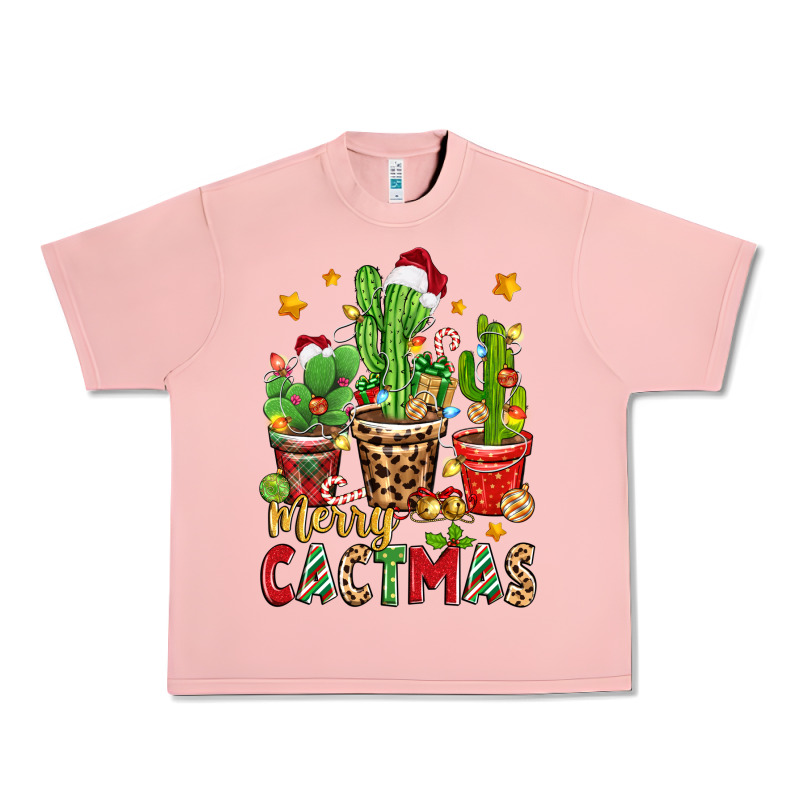 Christmas Cactus Merry Cactmas Urban Heavy Tee by Zillion Design Studio | Teevron