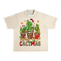 Sandshell christmas cactus merry cactmas Urban Heavy Tee - Zillion Design Studio
