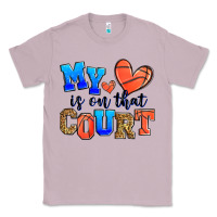 Lilac my heart is on that court basketball Classic Tee - Zillion Design Studio