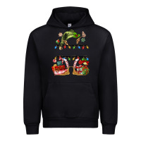 Black customize christmas elf Urban Hoodie - MaliasSmallBusiness