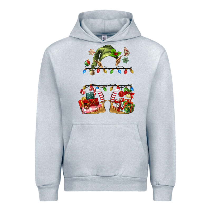 Customize Christmas Elf Urban Hoodie by MaliasSmallBusiness | Teevron