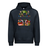 Navy customize christmas elf Urban Hoodie - MaliasSmallBusiness