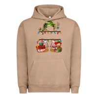 Pigment Burro customize christmas elf Urban Hoodie - MaliasSmallBusiness