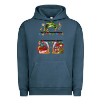 Pigment Midnight Navy customize christmas elf Urban Hoodie - MaliasSmallBusiness