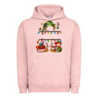 Pigment Salmon customize christmas elf Urban Hoodie - MaliasSmallBusiness