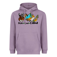 Lavender peace love  bullskull Heavyweight Hoodie - AdoDesignShop