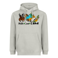 Moon Dust peace love  bullskull Heavyweight Hoodie - AdoDesignShop