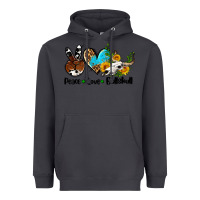 Smoke peace love  bullskull Heavyweight Hoodie - AdoDesignShop
