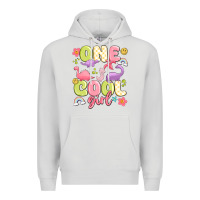 Dove Grey one cool girl Premium Hoodie - MaliasSmallBusiness